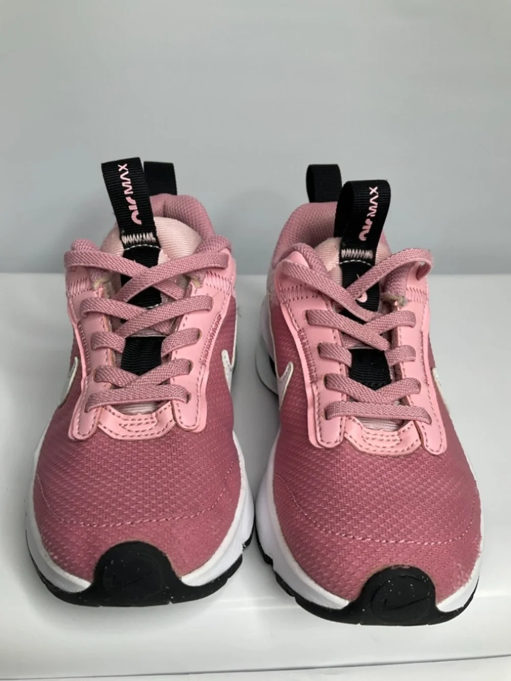 Nike Girls Air Max Intrlk Pink Running Shoes Size 12C US